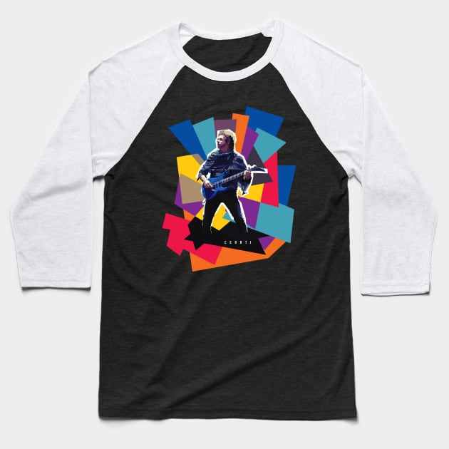 Gustavo Cerati Soda Stereo 3 Baseball T-Shirt by Sauher